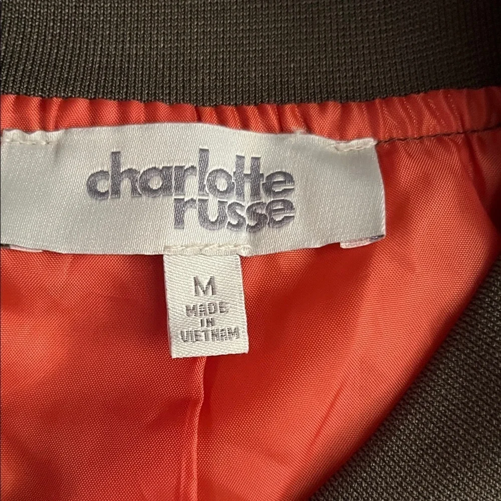 Charlotte Russe sleek bomber